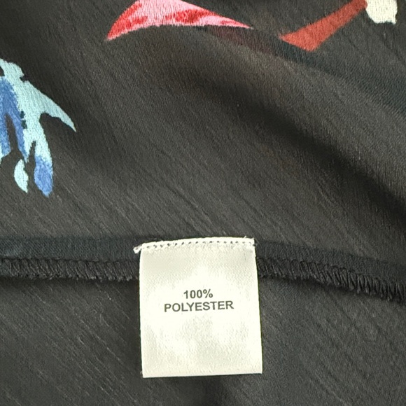 Floral Open-Front Cardigan duster - Picture 5 of 6